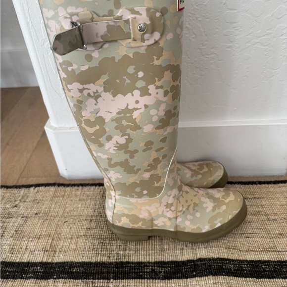 hunter original all flecktarn camo boot womens Size 6 - Picture 4 of 5